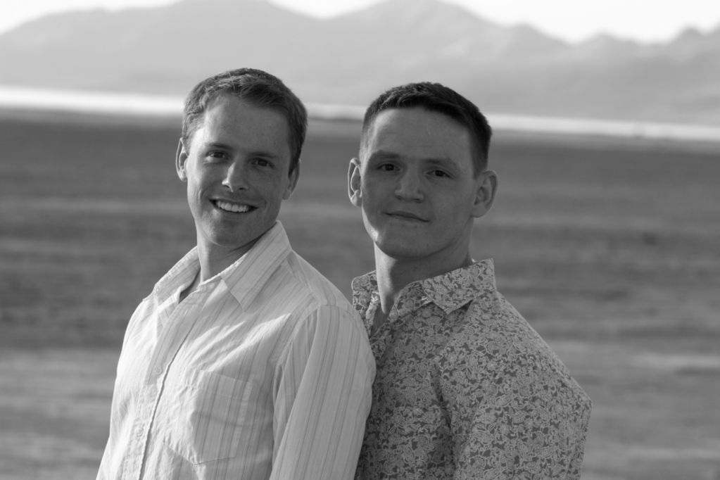 Kimball and Vitaly Engagement 2008 bw 11